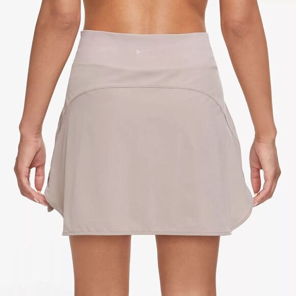 Nike DV9455-272 Women's Sz 2XL Taupe Dri-FIT Bliss Mid-Rise Training Skort - Picture 11 of 12